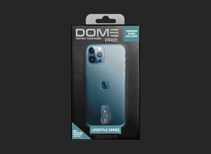 Dome Pro Phone Case Protector (Box Design)